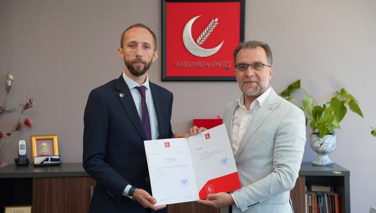 Yeniden Refah Partisi Sivas İl Başkanlığı’na Cabir Çetinkaya Atandı