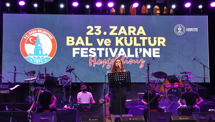 Zara’da 23. Bal ve Kültür Festivali Coşkuyla Gerçekleşti