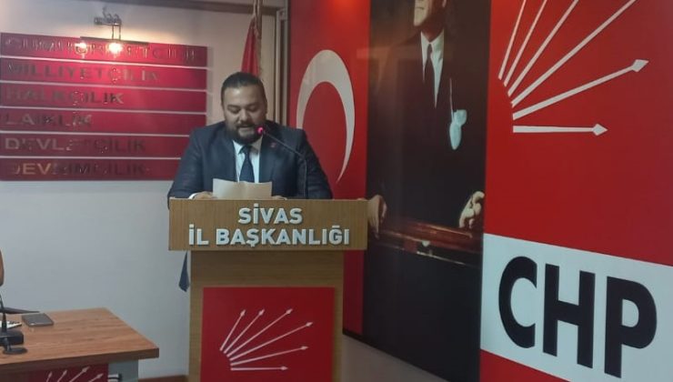 CHP Sivas Merkez İlçe Başkanlığına Onur Konk Aday Oldu