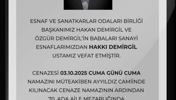Demirgil Ailesinin Acı Günü