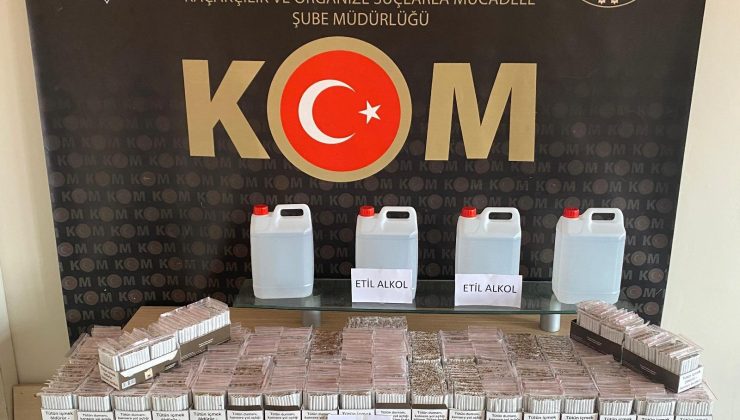 Sivas’ta Kaçak Alkol ve Tütün Operasyonu: 4 Şüpheli Hakkında İşlem Başlatıldı