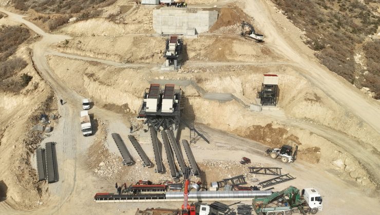Sivas Belediyesi’nin İkinci Taş Ocağı Tecer’de Yüzde 75 Tamamlandı
