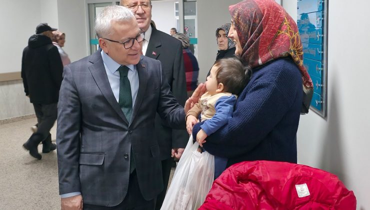 Vali Şimşek’ten Numune Hastanesi Ziyareti