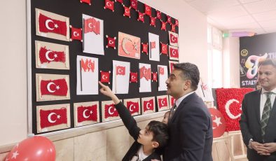 Sivas’ta Öğrencilerden Bayrak Sevgisi Temalı Anlamlı Etkinlik