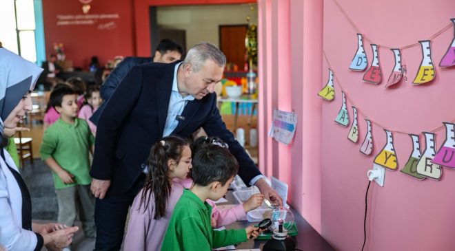 Sivas’ta Miniklere Bilim Dolu Etkinlik