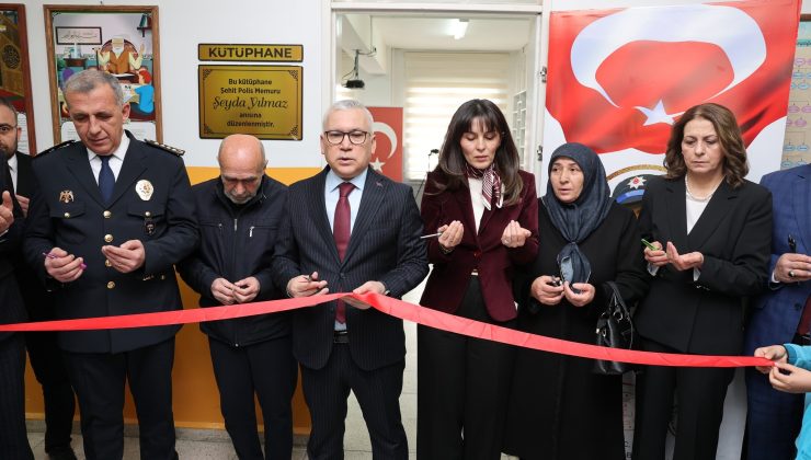 Şehit Ümit Üzüm Kütüphanesi Öğrencilerle Buluştu