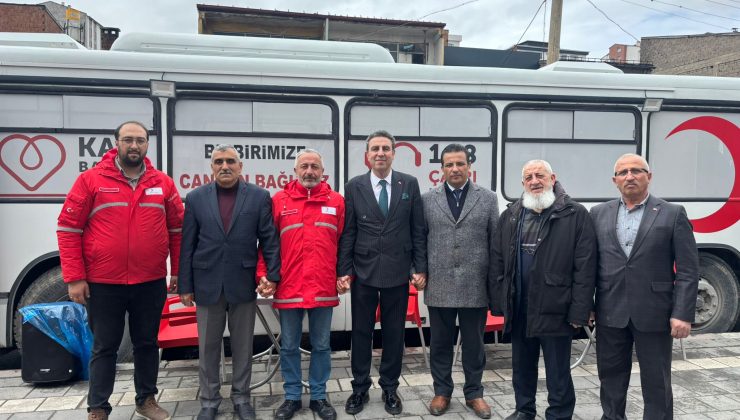 Sivas’ta Kan Bağışı Kampanyasına Yoğun İlgi