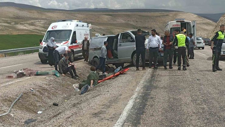 Sivas’ta Bayram Yolunda Feci Kaza: 1 Ölü, 8 Yaralı