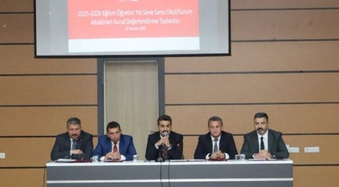 Sivas’ta 2025-2026 Eğitim Öğretim Yılı Masaya Yatırıldı: Yeni Dönem Hazırlıkları Değerlendirildi