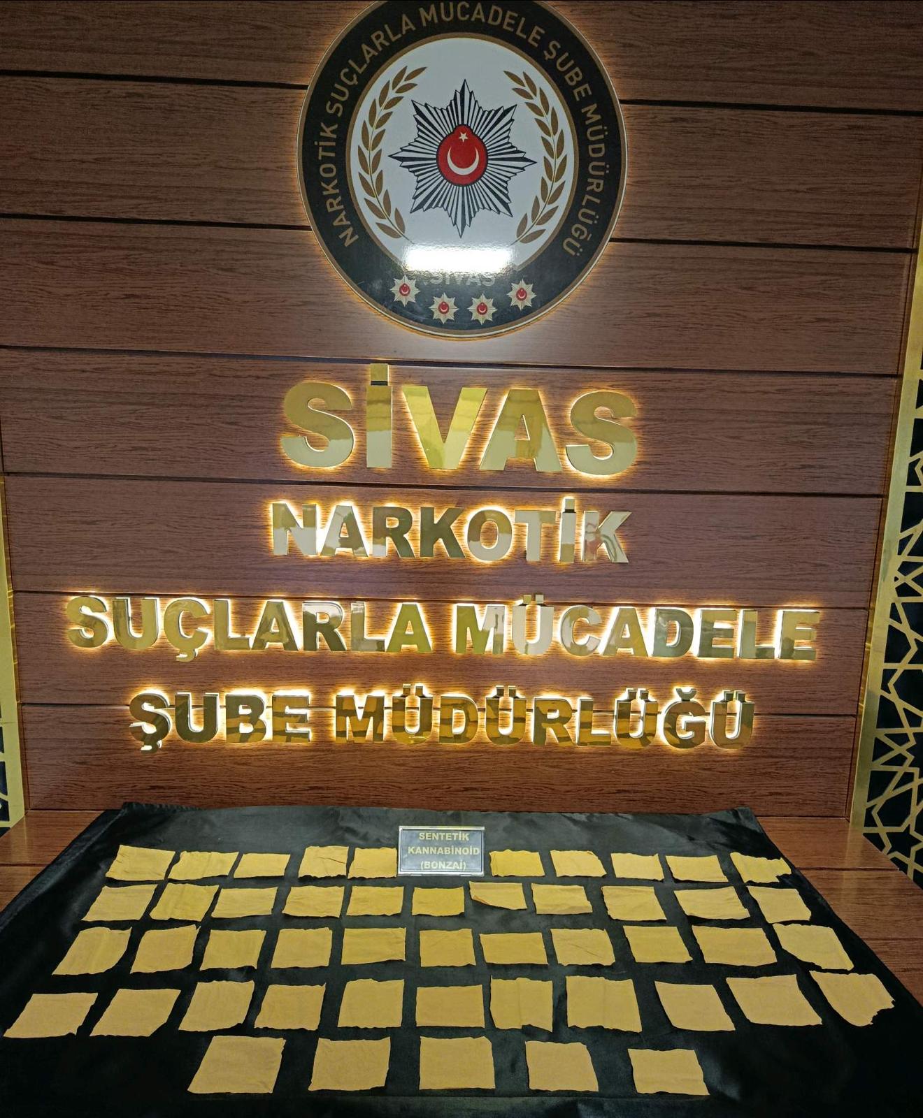 Sivas’ta Narkotik Operasyonu: Yaklaşık 20 Bin Kull