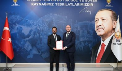 AK Parti’de Sivas’ta Yeni İlçe Başkanları Belli Oldu