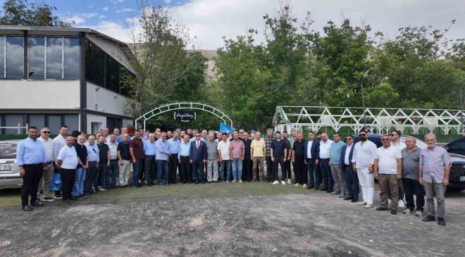 MUSTAFA EKEN GÜRÜN’DE STSO ÜYELERİYLE BULUŞTU: “YARIM KALAN PROJELERİ TAMAMLAYACAĞIZ”