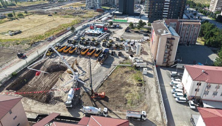 SİVAS’TA 1,5 MİLYAR LİRALIK DEV YATIRIM! YENİ EMNİYET BİNASININ TEMELİ ATILDI