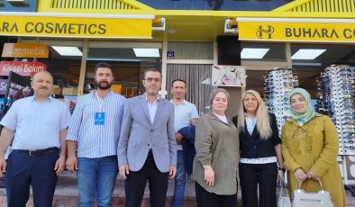 AK PARTİ SİVAS TEŞKİLATI 535 HANE VE 25 ESNAFI ZİYARET ETTİ