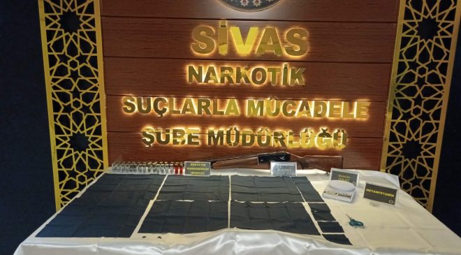 Sivas’ta Narkotik Operasyonu: 42 Bin 906 Kullanımlık Sentetik Kannabinoid Ele Geçirildi