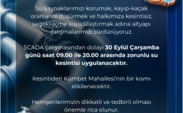 Sivas’ta Kümbet Mahallesi’nde Su Kesintisi