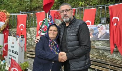 Sivas’tan Eren Bülbül’ün Annesi Ayşe Bülbül’e Vefa Ziyareti