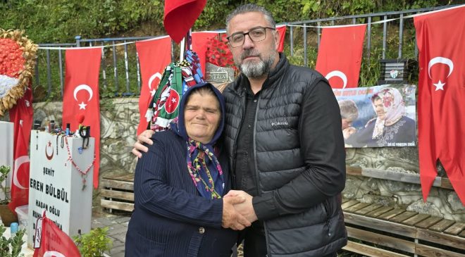 Sivas’tan Eren Bülbül’ün Annesi Ayşe Bülbül’e Vefa Ziyareti