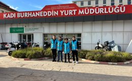 Kadı Burhaneddin Yurdu Öğrencilerinden İhtiyaç Sahibi Ailelere Destek
