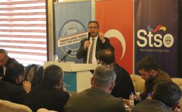Mustafa Eken Yıldızeli’nde Oda Üyeleriyle Buluştu