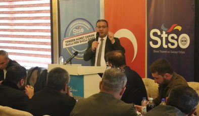 Mustafa Eken Yıldızeli’nde Oda Üyeleriyle Buluştu