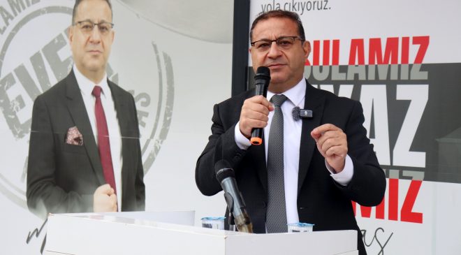STSO Başkan Adayı Mustafa Eken Seçim Ofisini Açtı