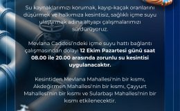 Sivas’ta 4 Mahallede Su Kesintisi Yaşanacak