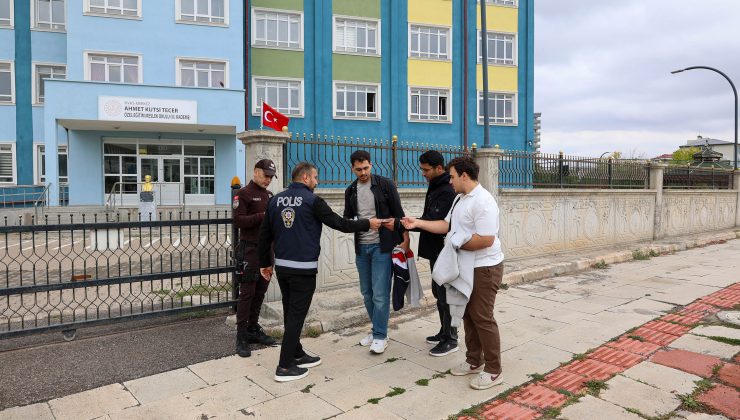Sivas’ta Okul Çevrelerinde Güvenlik Denetimleri Sıklaştırıldı: 2 Bin 823 Kişi Sorgulandı